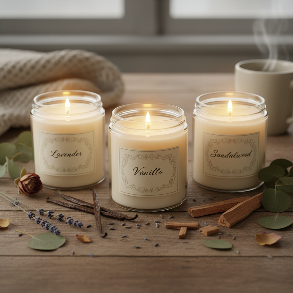 Scented Soy Candle Set