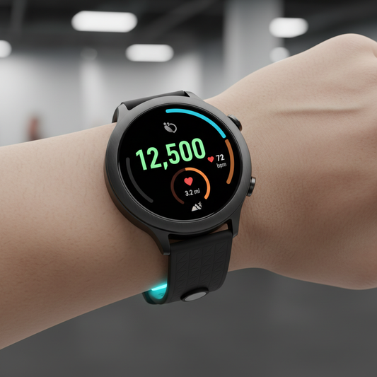 Smart Fitness Watch with AMOLED Display