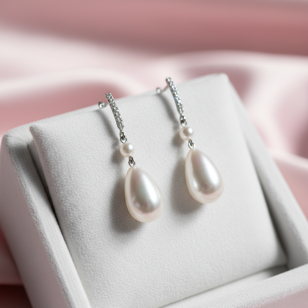 Freshwater Pearl Drop Earrings
