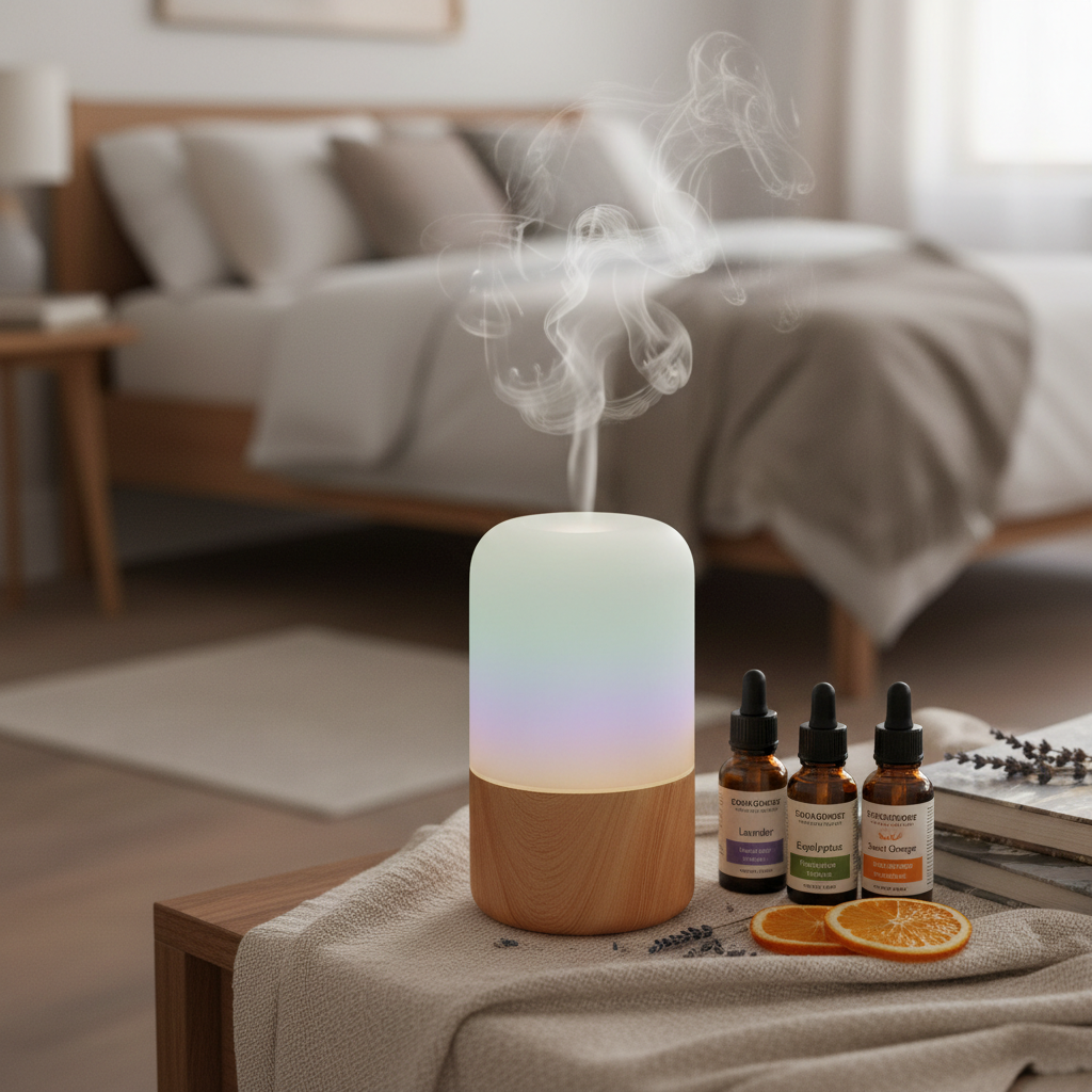 LED Aroma Essential Oil Diffuser